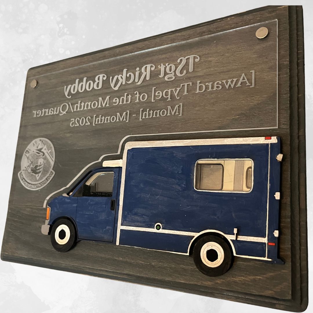 “Breadvan” Award Plaque
