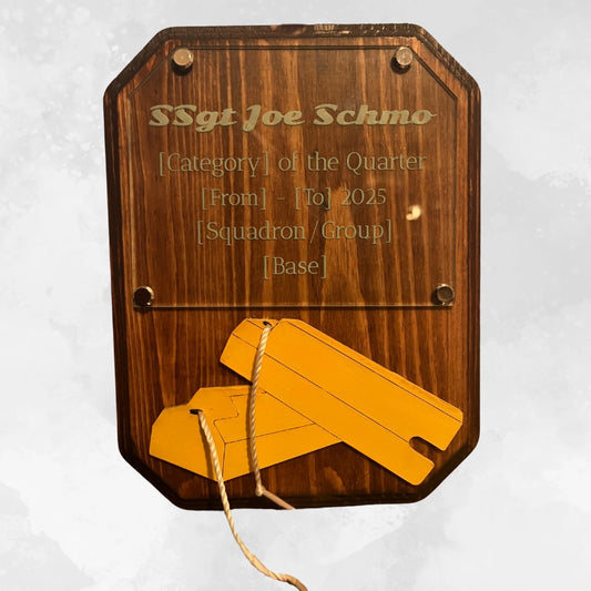 "Chalks" Award Plaque