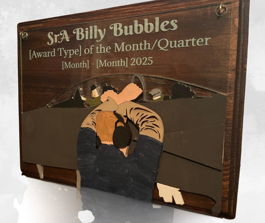 “Hold Brakes” Award Plaque