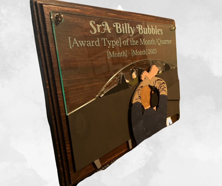 “Hold Brakes” Award Plaque